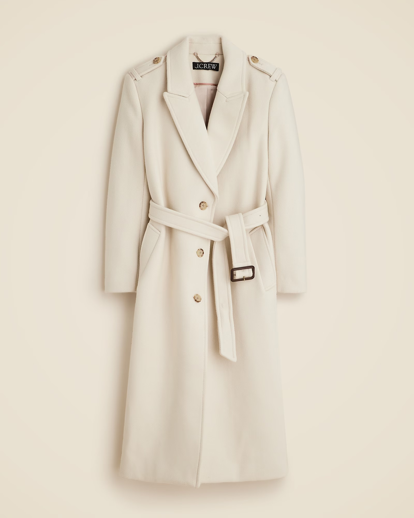 Wrap trench coat in Italian double-faced wool blend | J. Crew US