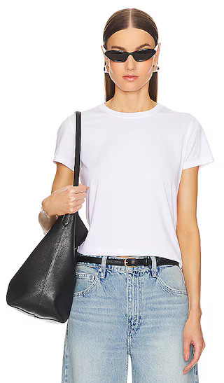 Baby Tee in White | Revolve Clothing (Global)