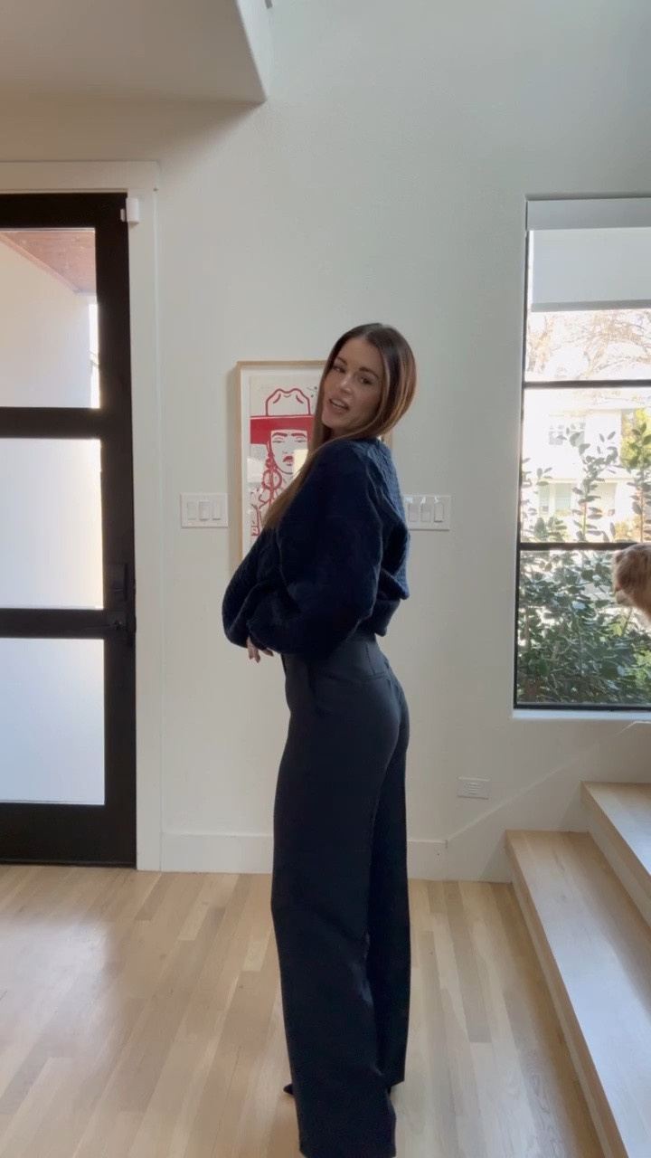 This Aritzia cable knit sweater is so cozy and these trousers are too good! I have them in another color already and had to get these, too. They’re super flattering and I love the way these two pieces look together!

#LTKSeasonal #LTKStyleTip #LTKWatchNow
