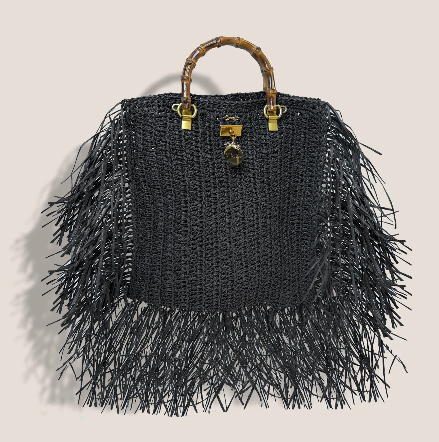MME. CLUB ÉTÉ Beach Bag - NOIR | MME.MINK