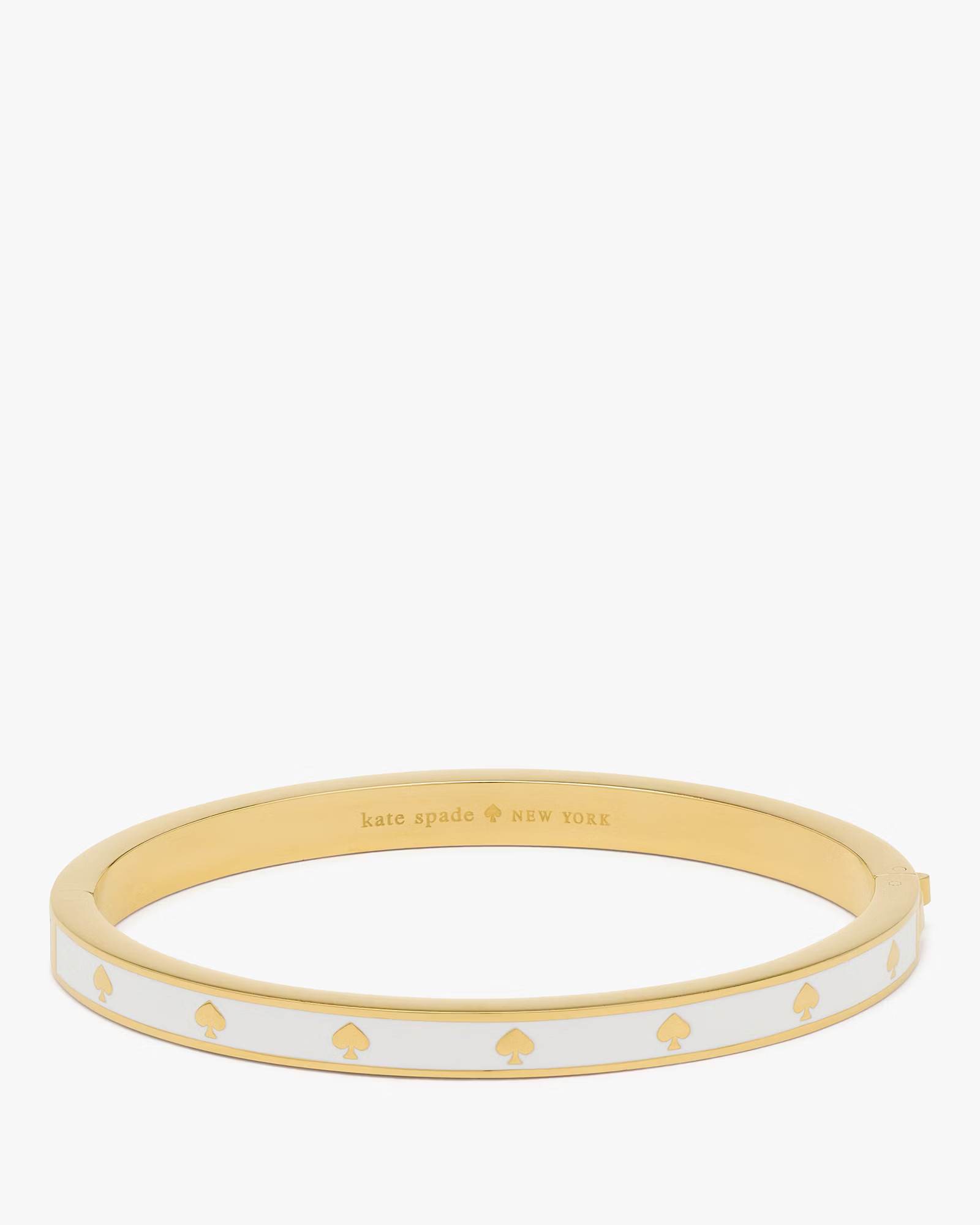 Spot The Spade Enamel Hinged Bangle | Kate Spade Outlet
