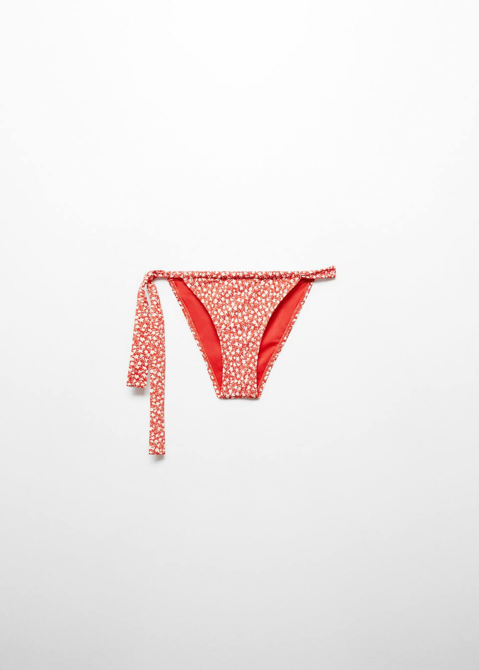 Classic floral bikini bottoms -  Women | Mango United Kingdom | MANGO (UK)