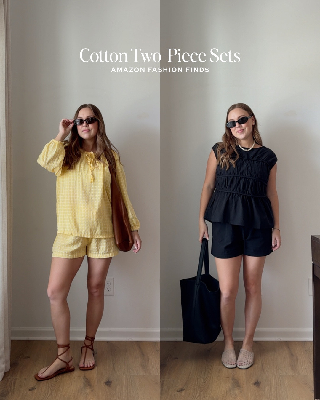 cotton two piece sets from amazon! 

amazon outfit, summer outfit, vacation outfits 

 #LTKgrwm #LTKootd #LTKSaleAlert