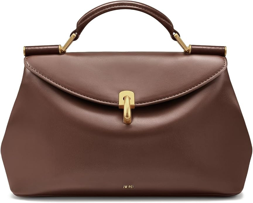JW PEI Women's Audrey Flap Lock Top Handle Bag | Amazon (US)
