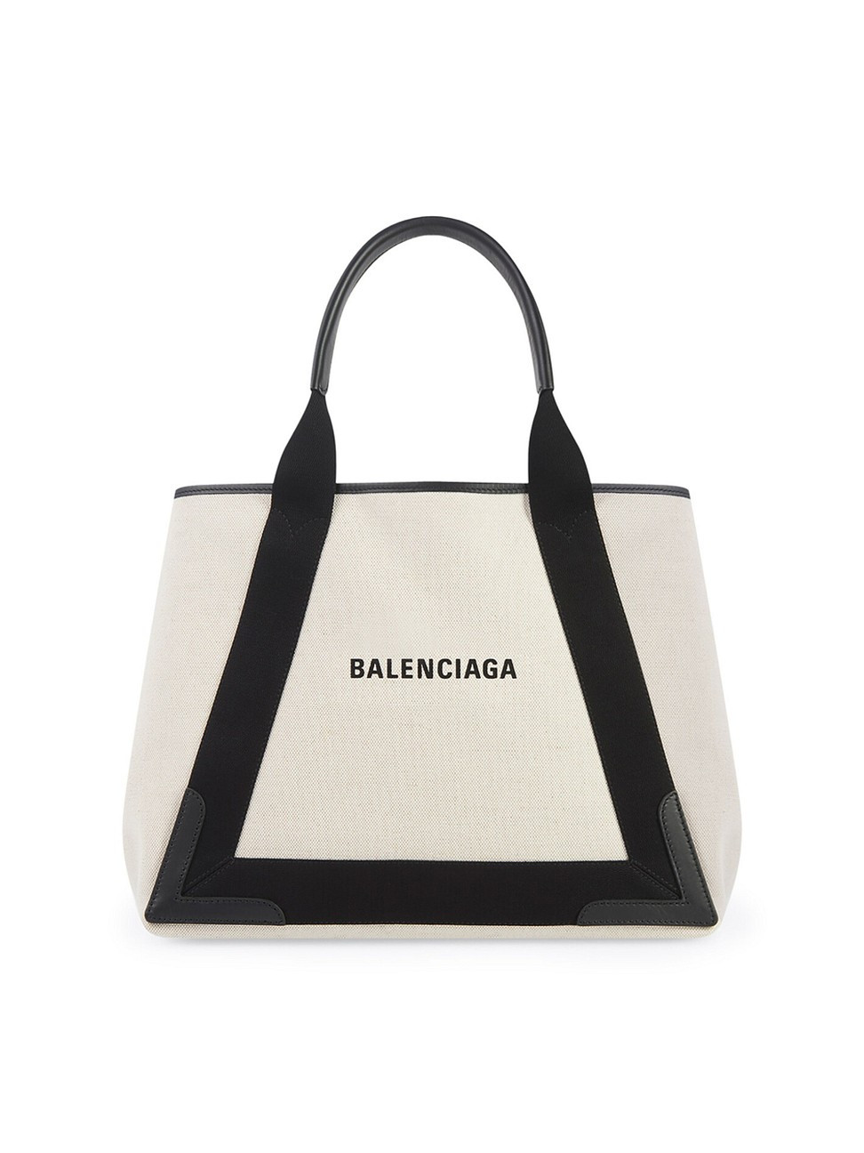 Women's Navy Medium Cabas - Natural Black | Saks Fifth Avenue
