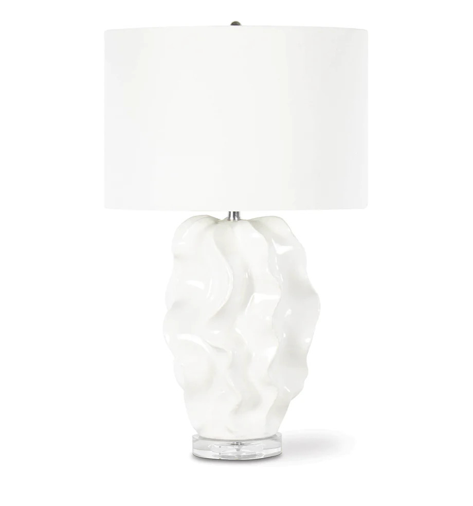 White Sands Ceramic Table Lamp | Megan Molten