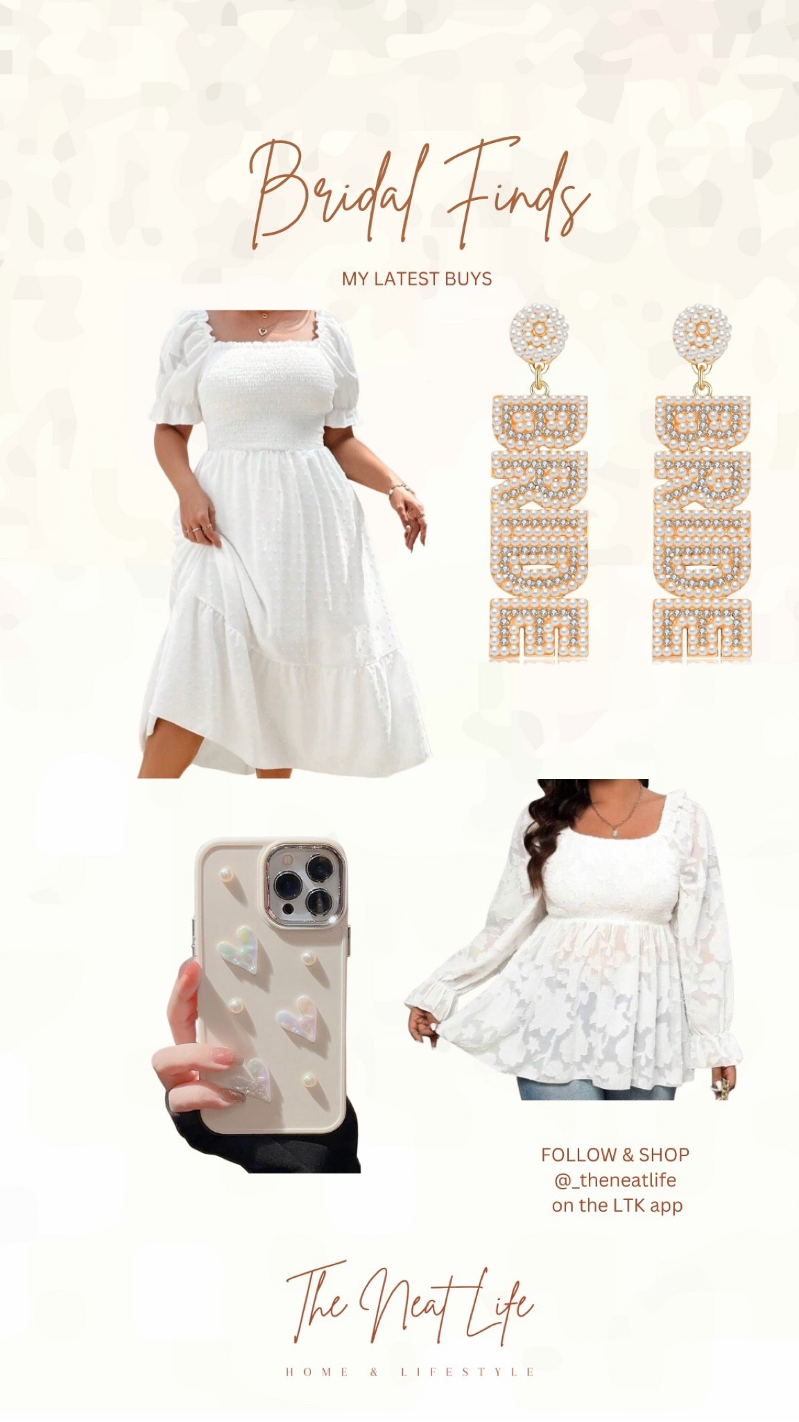 Spring Bridal Wear & My Favorite Accessories 🤍✨  

#LTKfindsunder50 #LTKplussize #LTKwedding