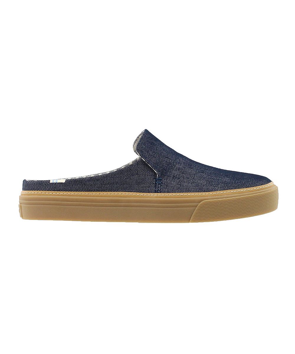 TOMS Women's Sneakers - Navy Sunrise Denim Slip-On Sneaker - Women | Zulily