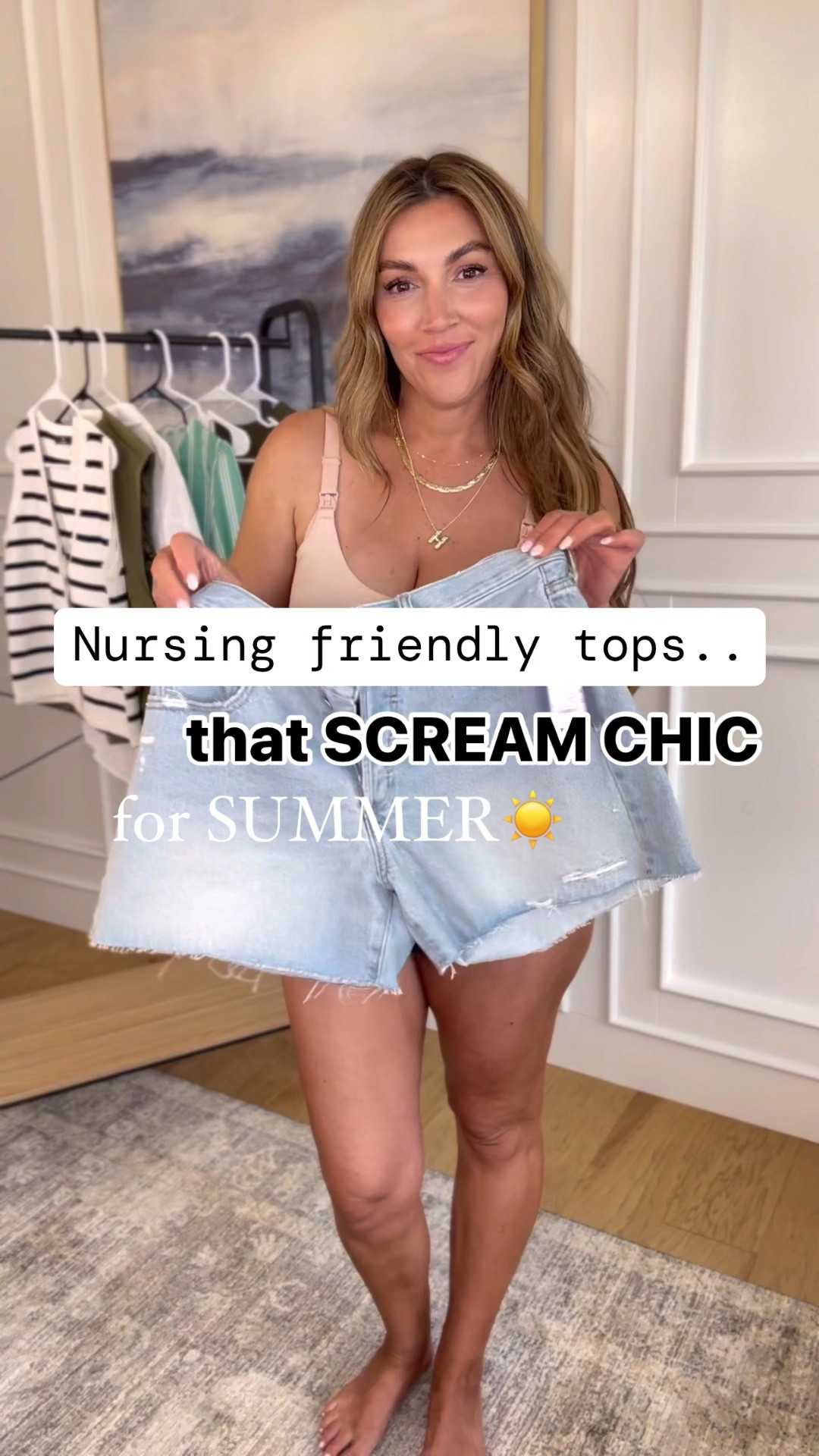 These $25 shorts are a dream For any mom! And then add these tops for a
Chic look! Yes please! 

#LTKBaby #LTKStyleTip #LTKFindsUnder50