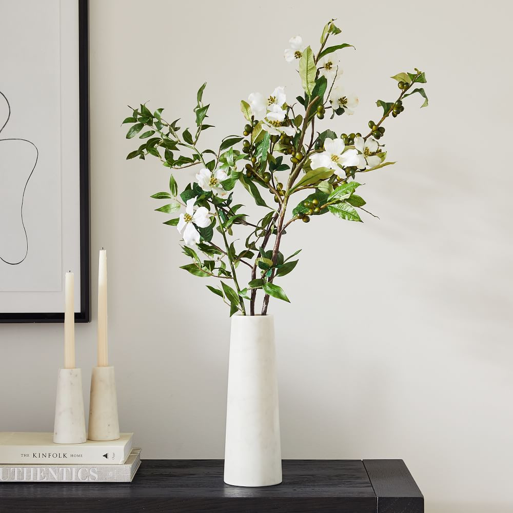 Mixed Faux Botanicals Bouquet - Coffee Branch, Dogwood Stem &amp; Ficus Branch | West Elm (US)