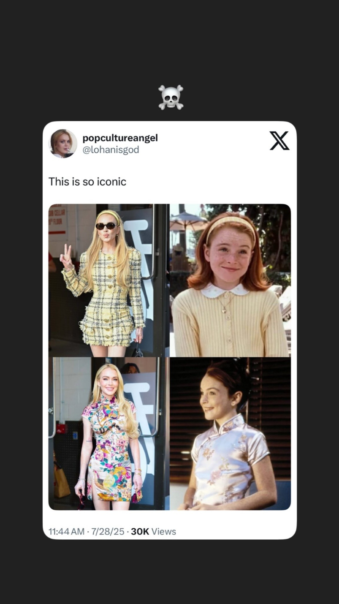 Lindsay Lohan recreating looks from The Parent Trap for her Freaky Friday press tour is iconic behavior ☠️

#LTKStyleTip #LTKWedding #LTKU