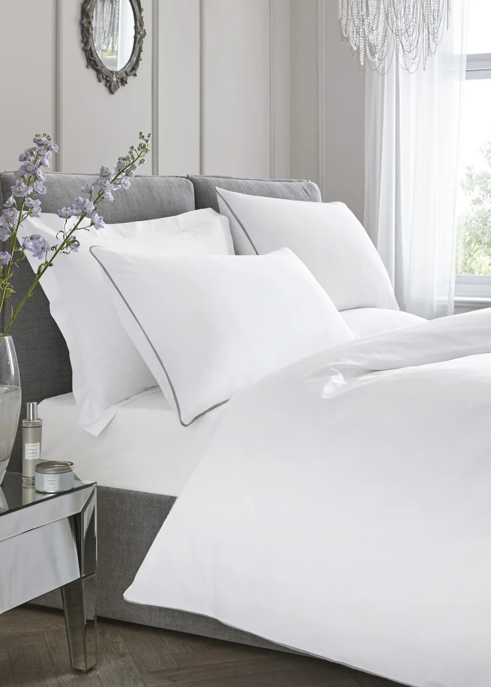 Appletree Boutique Cotton Duvet Cover (200 Thread Count) - Double | Matalan (UK)