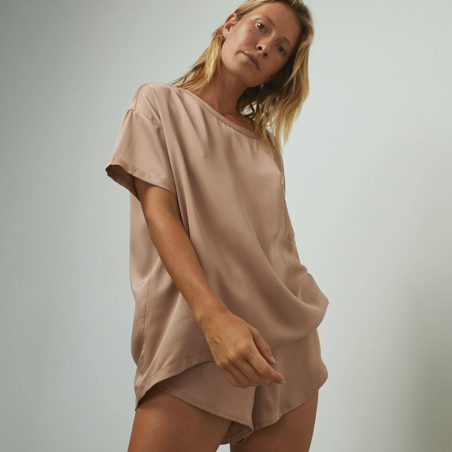 Washable Silk Tee Set - Lunya | Lunya