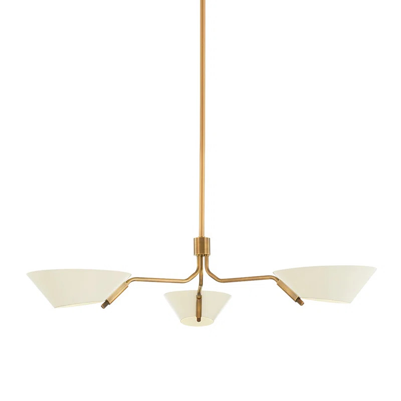 3 - Light IRON Dimmable Classic / Traditional Chandelier | Wayfair North America