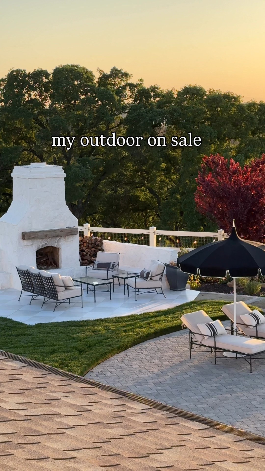 There are so many outdoor items on sale right now since they are bringing in fall SO early! This is the cheapest I’ve ever seen these huge umbrellas! They are Sunbrella fabric, and ours look like the day we bought them two years ago. Our pool loungers are so good and we have to fight the kids over them! This rug is always out of stock but right now it is on major sale and is available in the larger sizes! It is the softest outdoor rug you will ever feel! I would 100% buy my exterior lights again! I love how they look and they are on sale as well! And this outdoor sofa that I bought this year has performance fabric and feels like a luxury outdoor sofa at half the cost!  These are also my go to planters because I love that they are aligned with plastic inside for easy planting!

#LTKSaleAlert #LTKHome #LTKFamily