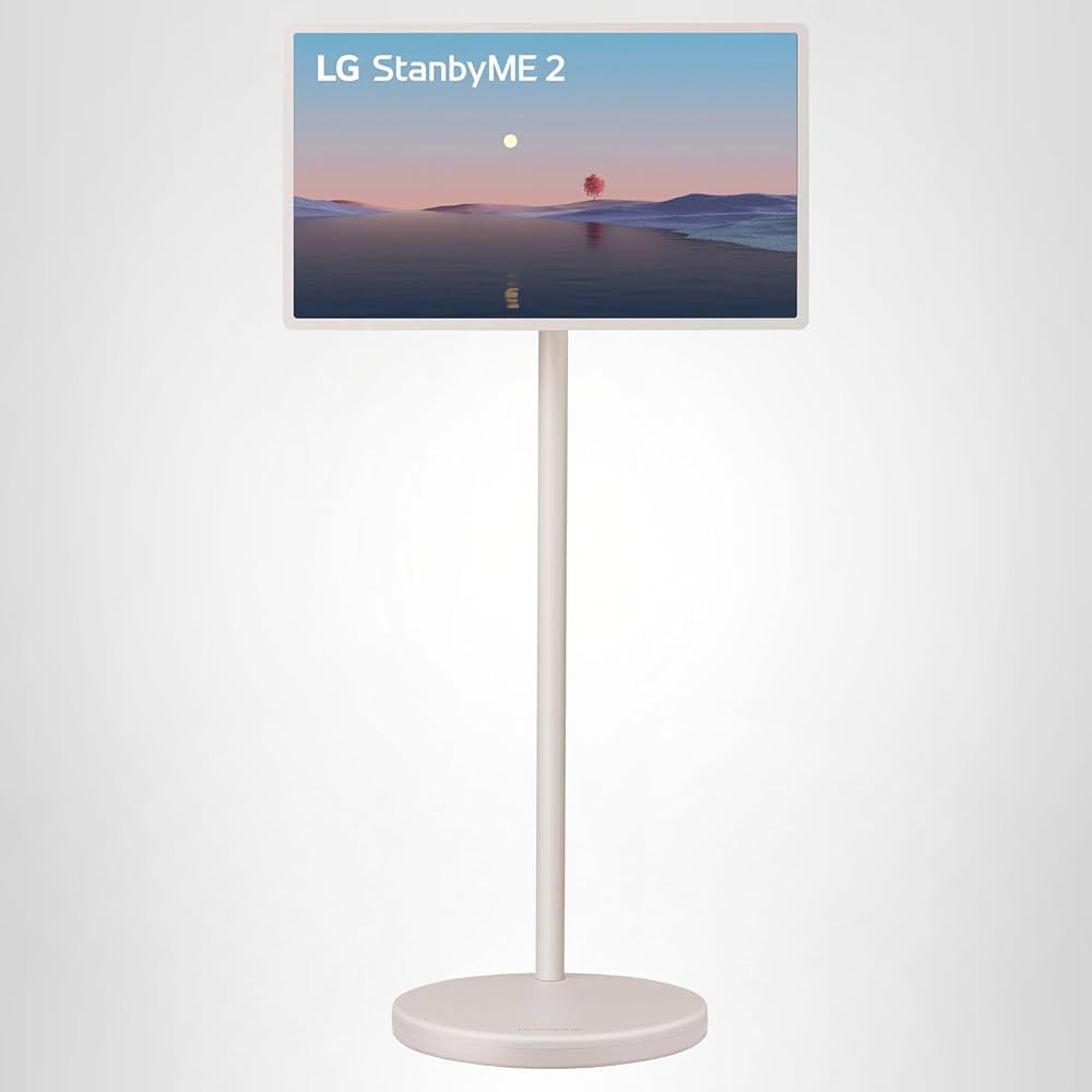 LG 27-Inch StanbyME 2 with Folio Cover, Portable Touch Screen, Dolby Vision, HDR10, Filmmaker Mod... | Amazon (US)