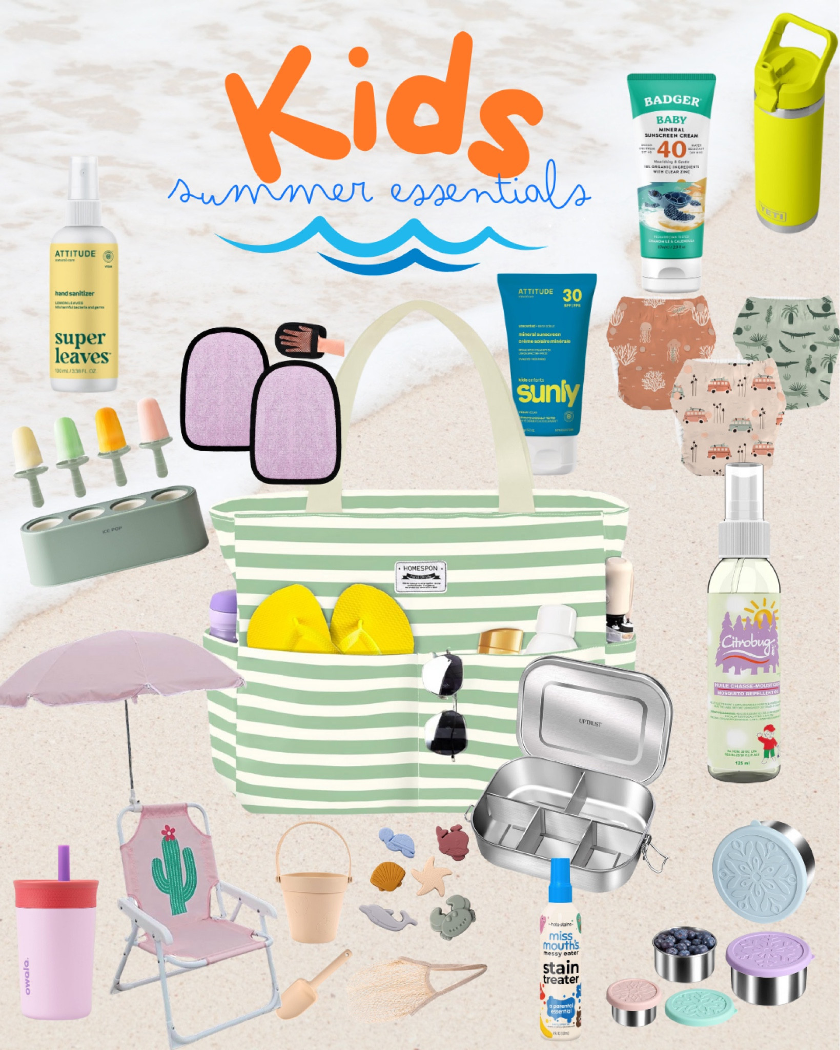 Here are all of the summertime essentials you need this summer for your baby or big kids! 

Umbrella, sunscreen, beach bag, beach toys  popsicle molds, swim diapers 

#LTKcanada #LTKkids #LTKsummer