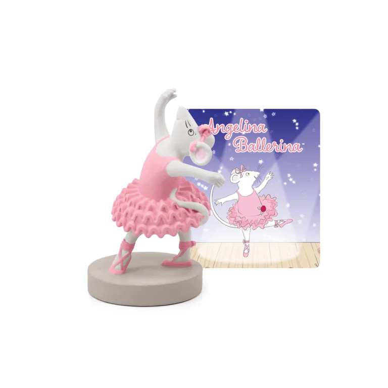 tonies Kids Audio Play Figurine - Angelina Ballerina Character, Portable Speaker Compatible, Smal... | Walmart (US)