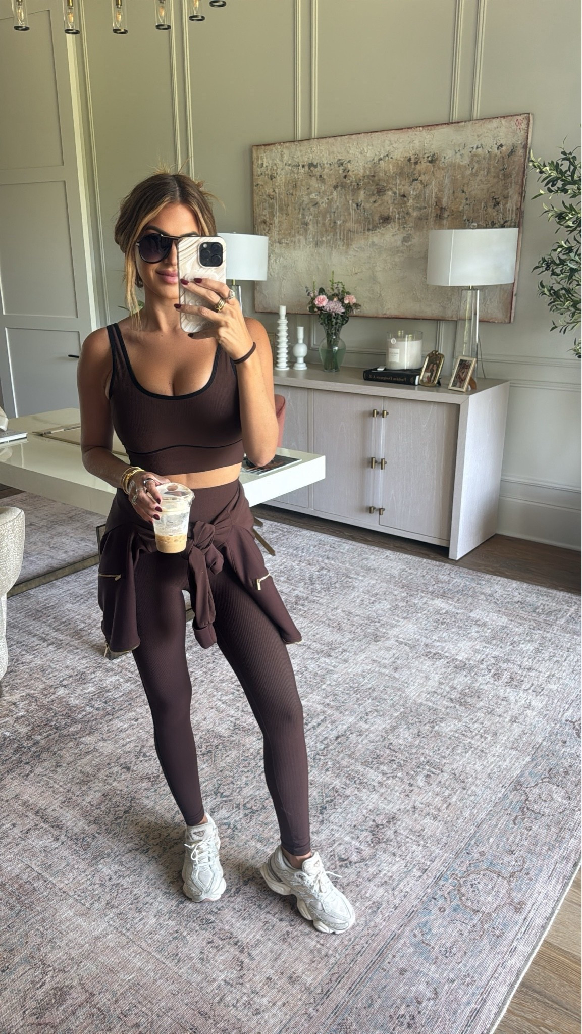 Wearing size small top and small leggings

#LTKootd #LTKmomlife