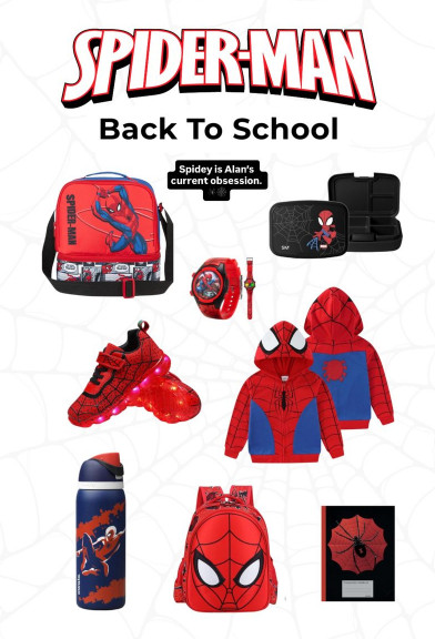 SpiderMan Back to School Must Haves! 

 #LTKmomlife #LTKSeasonal