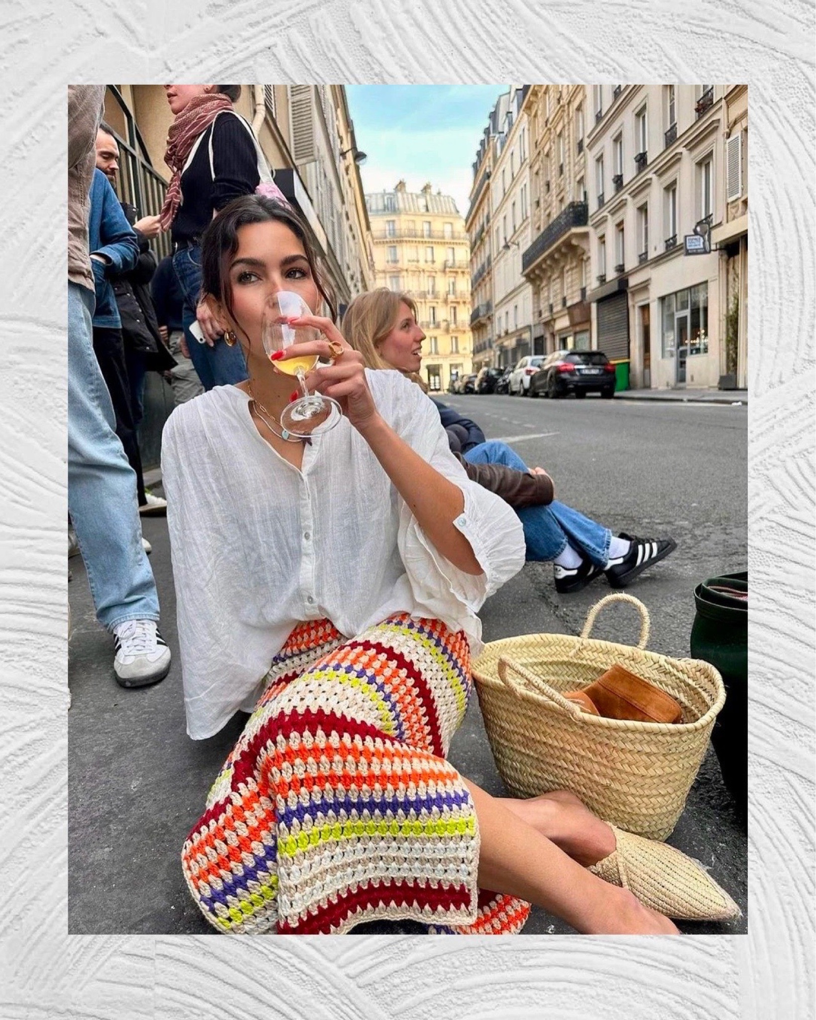 Stay Comfortable and Chic in This Summer Uniform - Discover the perfect blend of comfort and style for summer with the crochet trend! This fashion-forward influencer nails the look with a stunning crochet skirt paired with a breezy linen button up. Complete the outfit with trendy raffia accessories, and you’ve got a versatile summer uniform that effortlessly transitions from city streets to sun-soaked beaches.

#LTKFind #LTKSeasonal #LTKstyletip