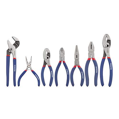WORKPRO 7-piece Pliers Set (8-inch Groove Joint Pliers, 6-inch Long Nose, 6-inch Slip Joint, 4-1/2 I | Amazon (US)