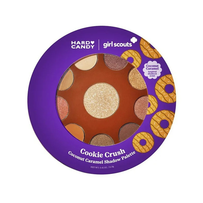 Hard Candy Girl Scouts Cookie Crush Coconut Caramel Shadow Palette, Nudes & Purples, 10 Shades - ... | Walmart (US)