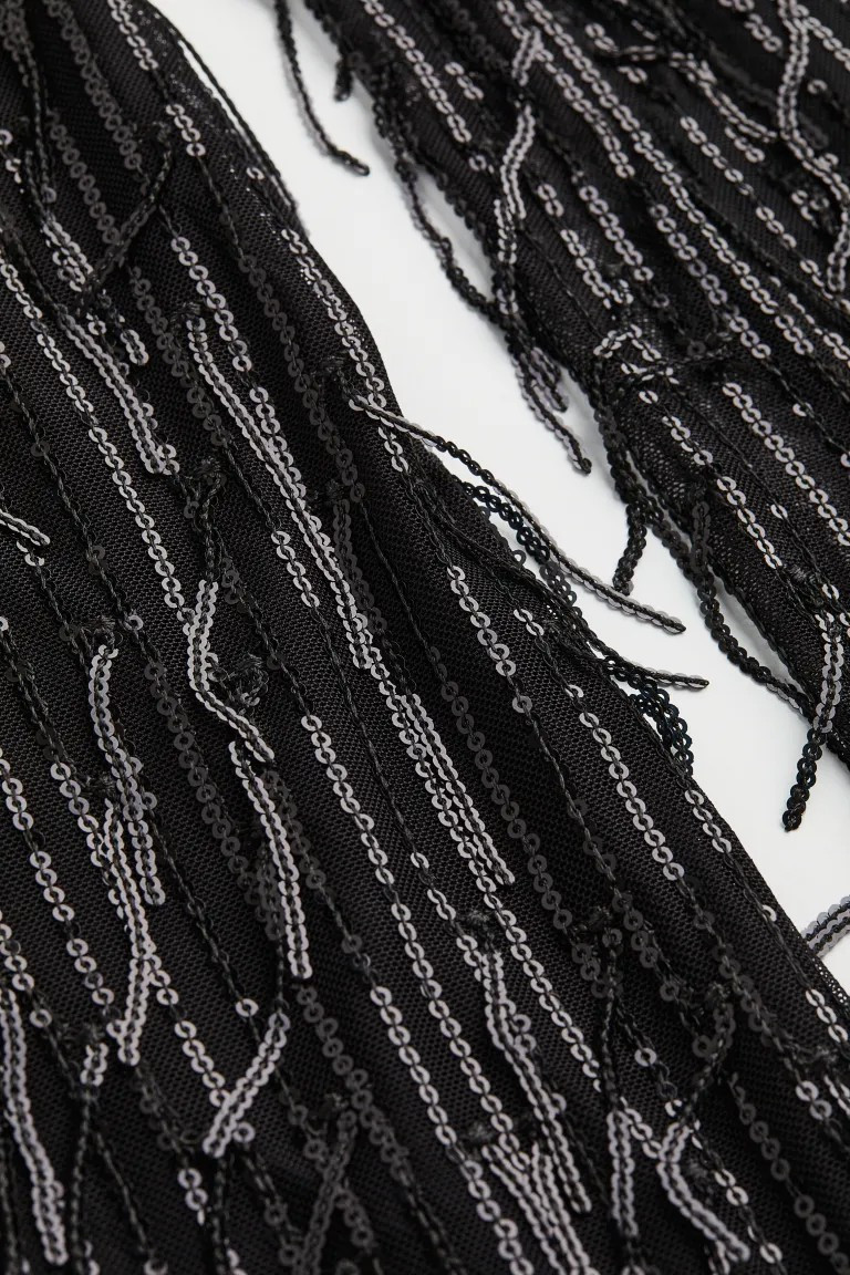 Sequined Pants - Black - Ladies | H&M US | H&M (US + CA)