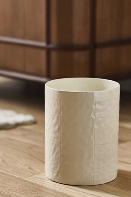 Perla Pearl Wastebasket | Anthropologie (US)