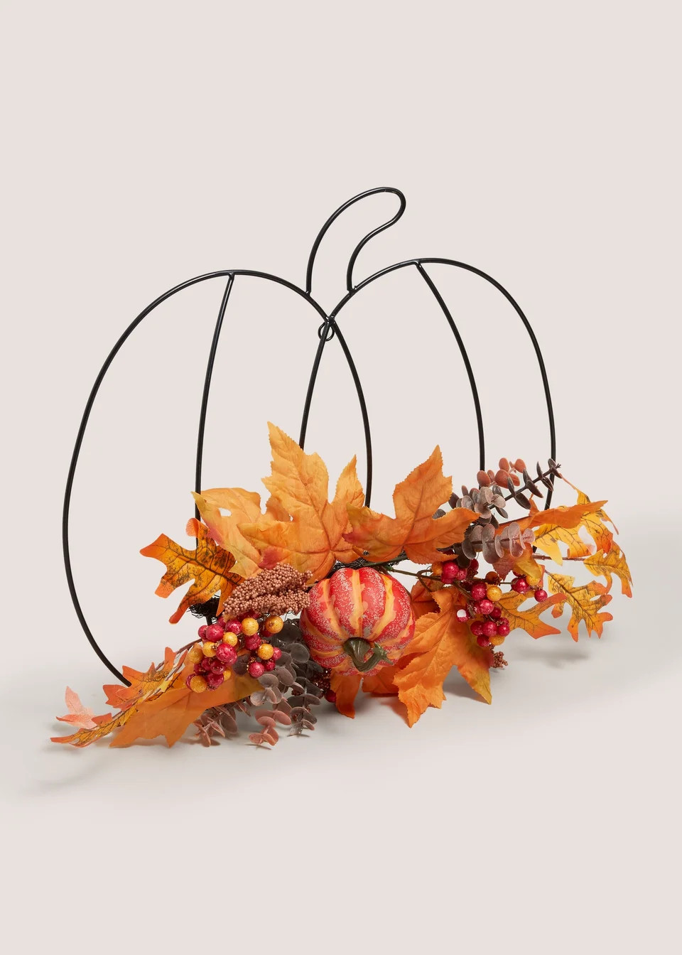 Orange Pumpkin Plant  Wall Art | Matalan (UK)