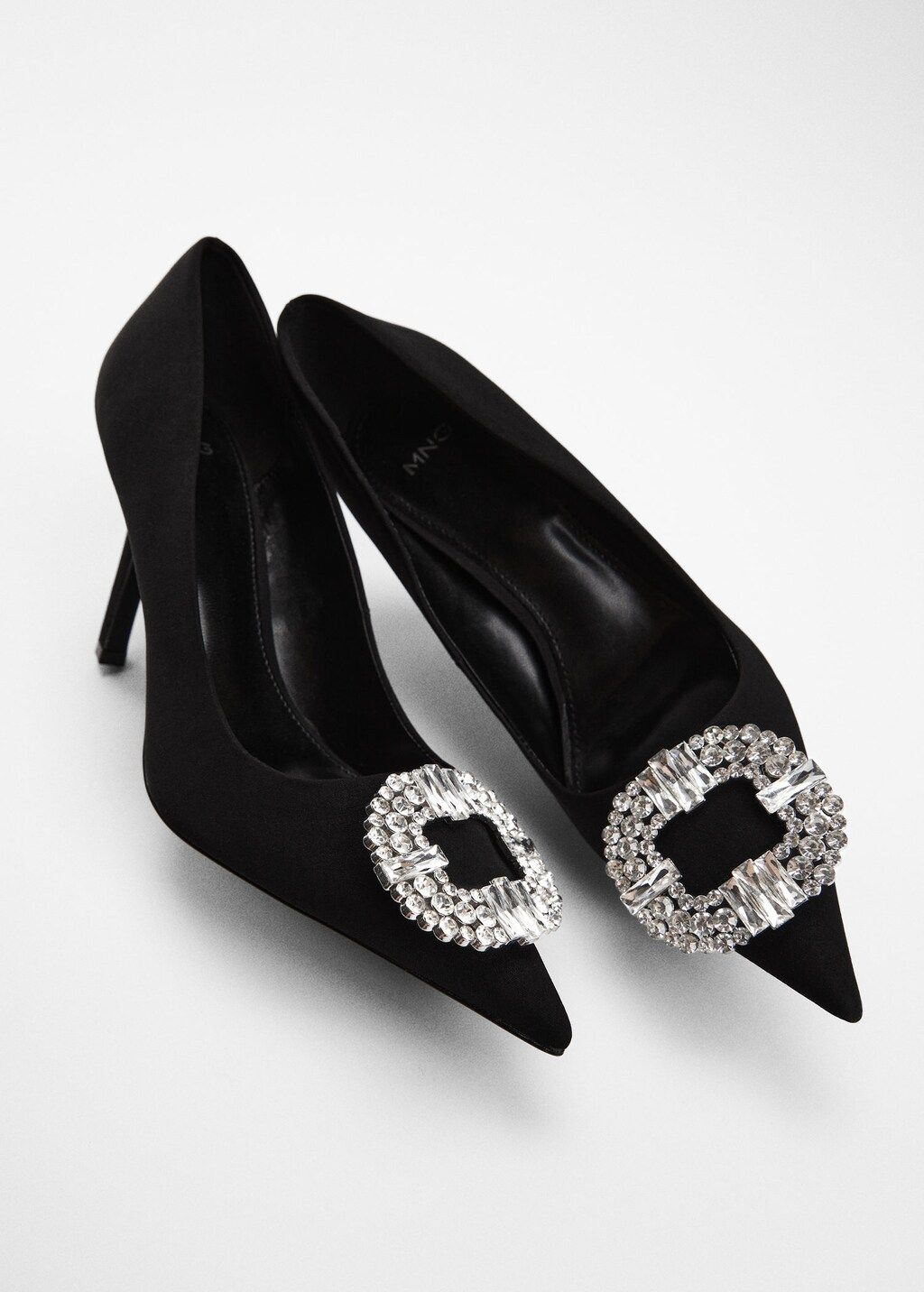 Jewel heel shoes -  Women | Mango USA | MANGO (US)