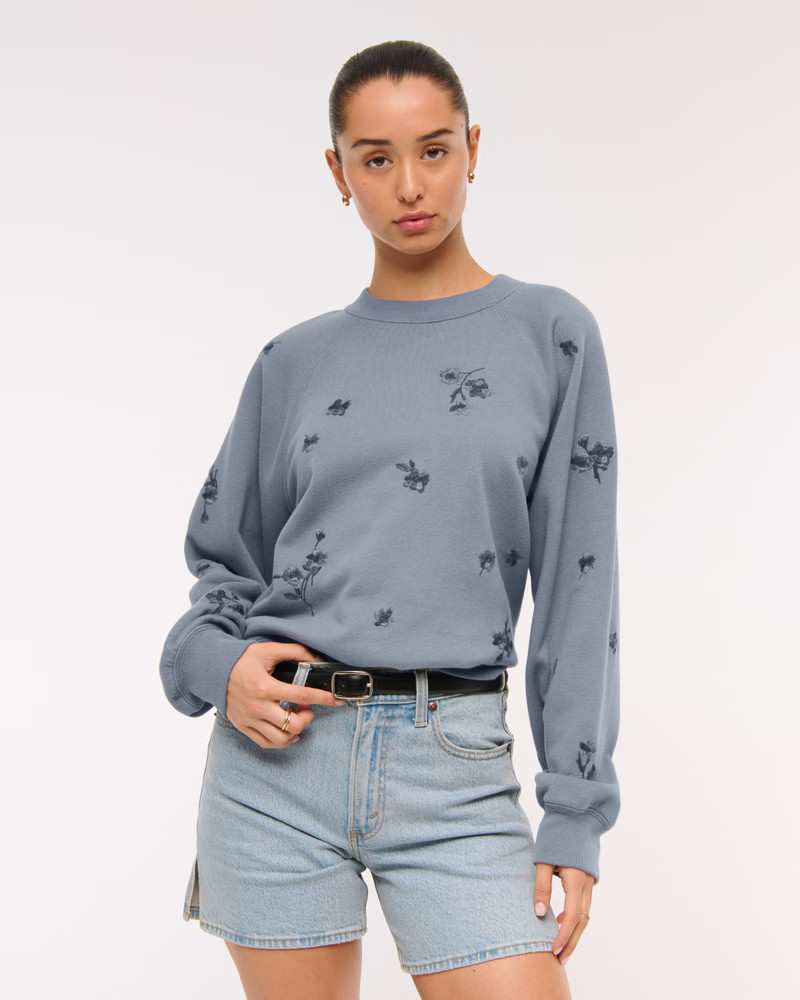 Women's Sunday Crew | Women's Tops | Abercrombie.com | Abercrombie & Fitch (US)