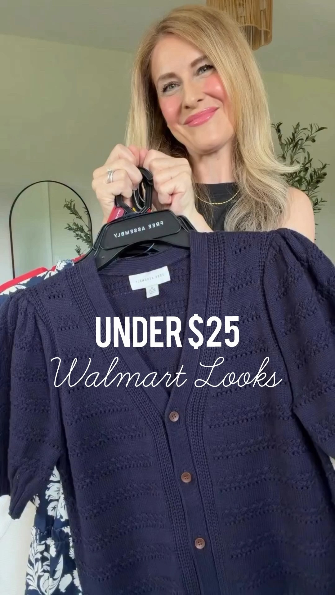 Mini Walmart haul with some under the radar gems! The peplum top and navy cardigan will transition easily to fall. I’m wearing size small in the cardigan, went up to medium in everything else! #walmartfashion

#LTKOver40