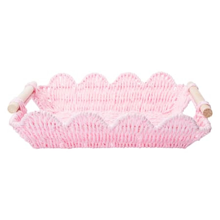 Scallop Paper Rope Tray 12.60in x 10.63in | Five Below