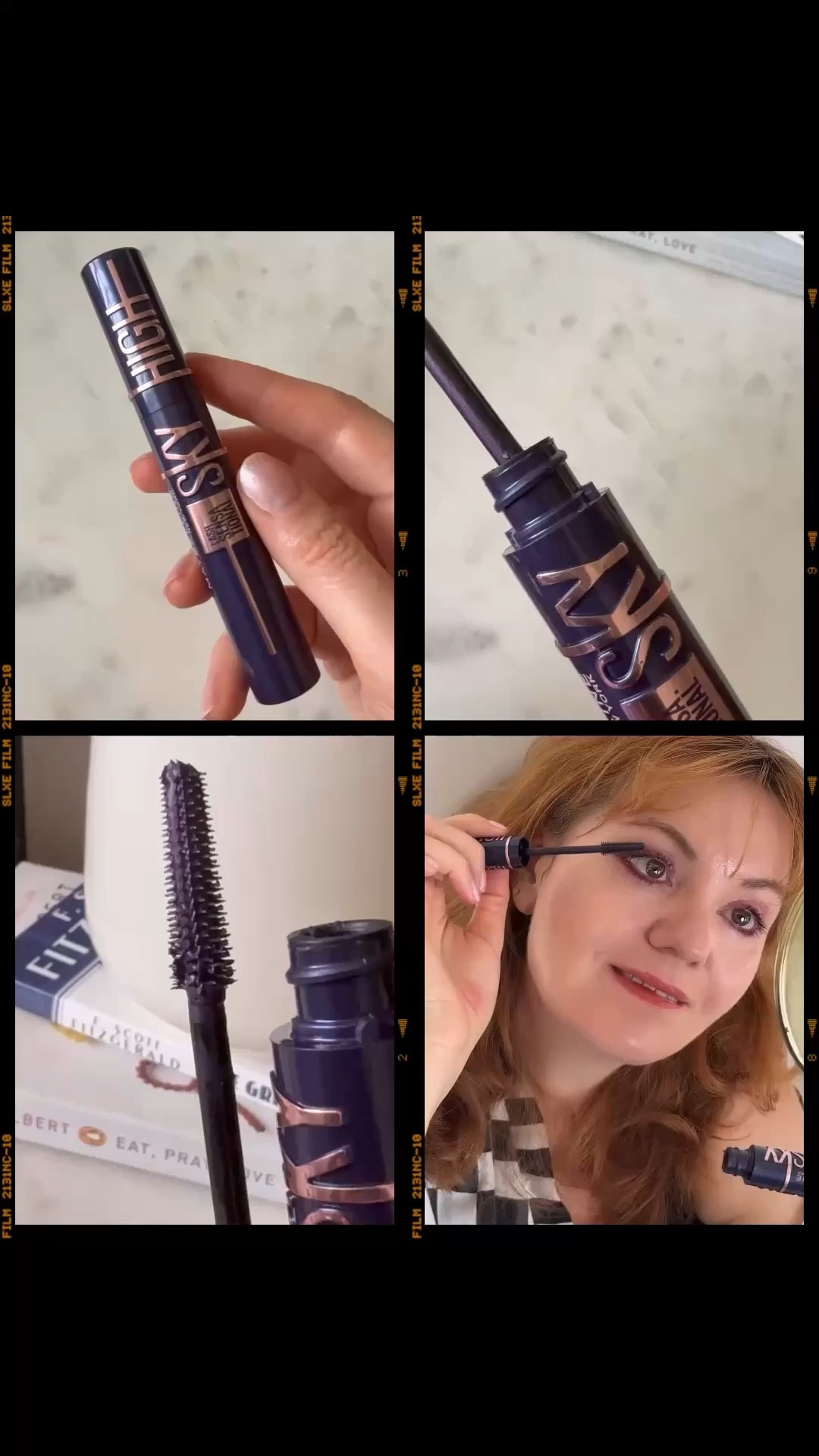 Sharing my little color experiment with @maybelline — hazel eyes, and a hint of plum on lashes✨💜

#romanoffbeautyclub
 #SkyHigh #PlumTwilight #HazelEyes
