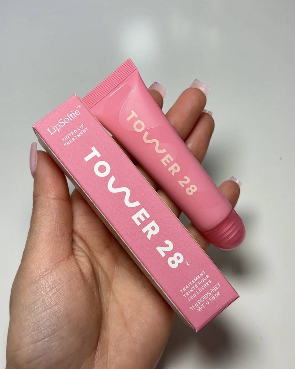 Tower 28 lipsoftie - watermelon kiwi 🍉🥝 #lipbalm #tower28beauty