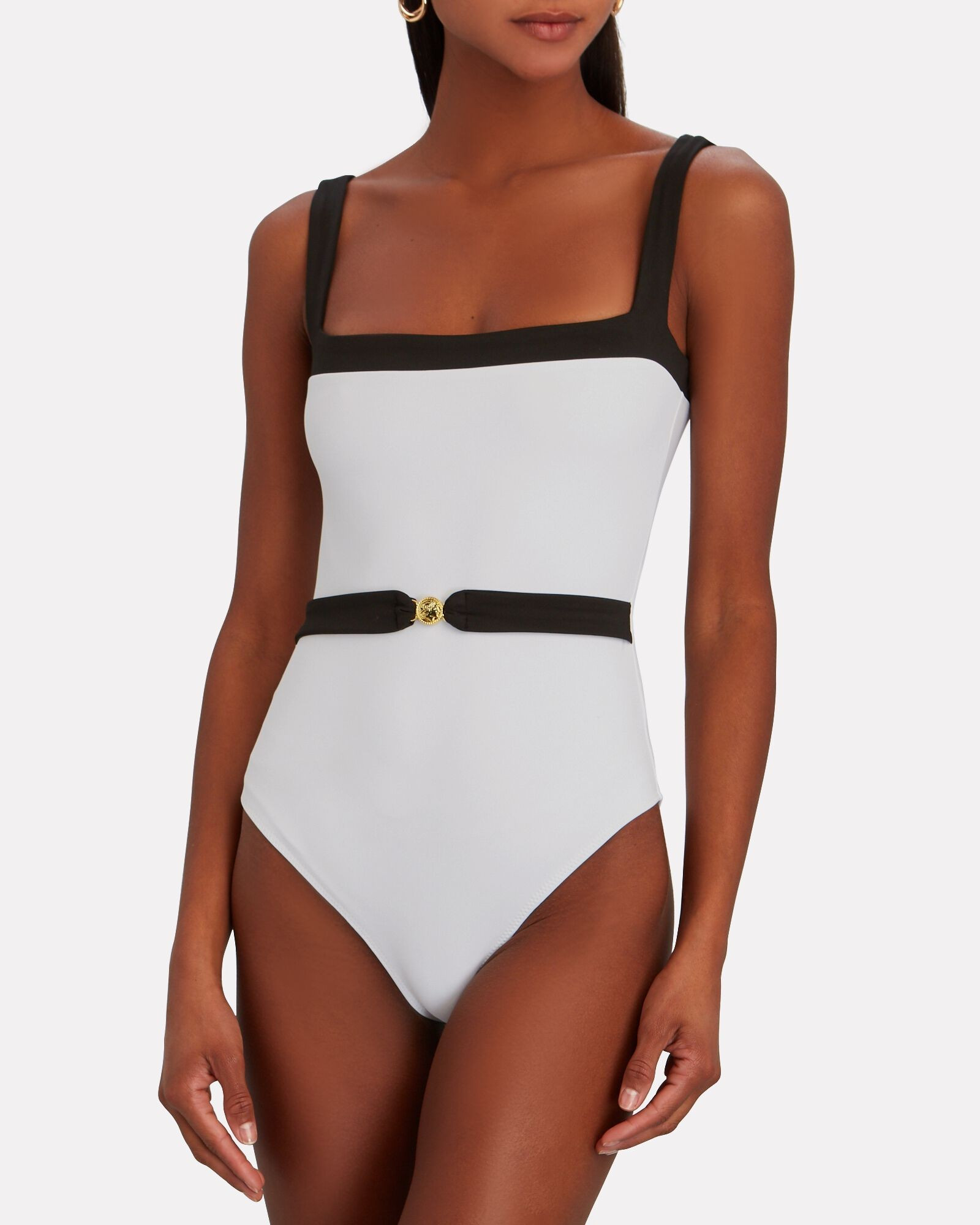 Davey Belted One-Piece Swimsuit | INTERMIX