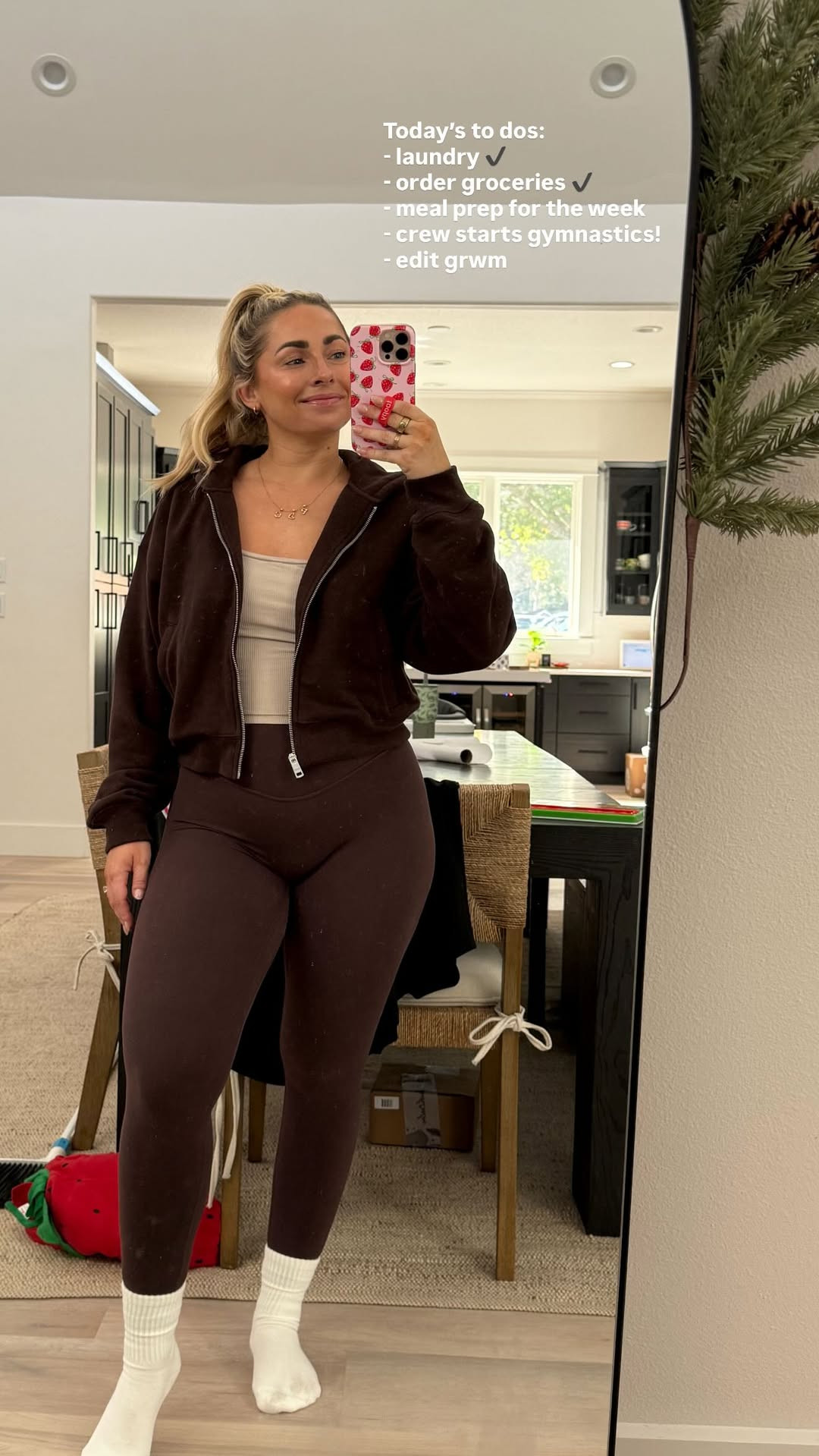 🤎Today's to do: 

 #LTKActive #LTKStyleTip