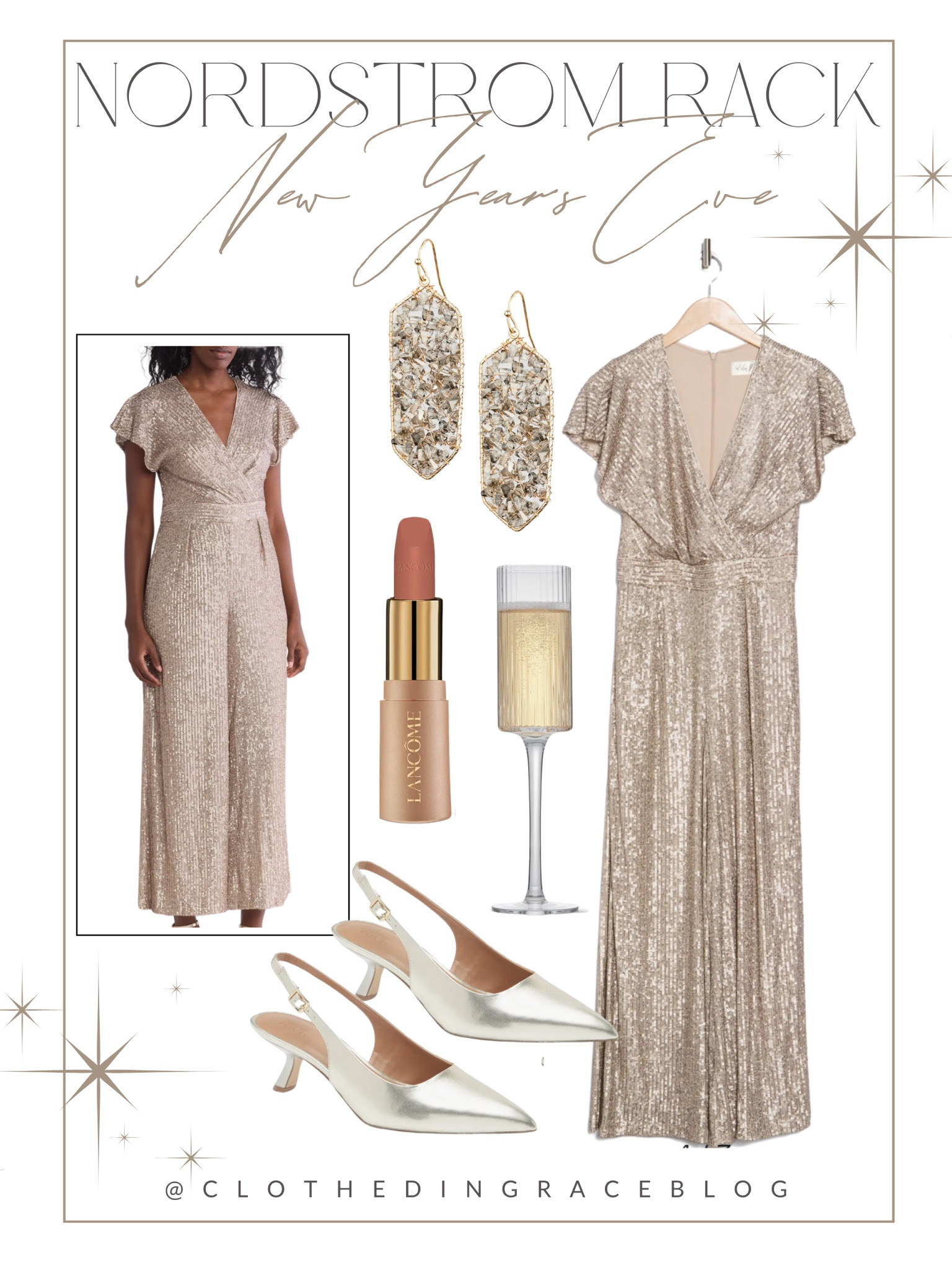 This sequin jumpsuit from @nordstromrack is everything! 🤩 So fun for NYE or a holiday party. #nordstromrackpartner #rackscore 

#LTKFindsUnder100 #LTKHoliday #LTKParties