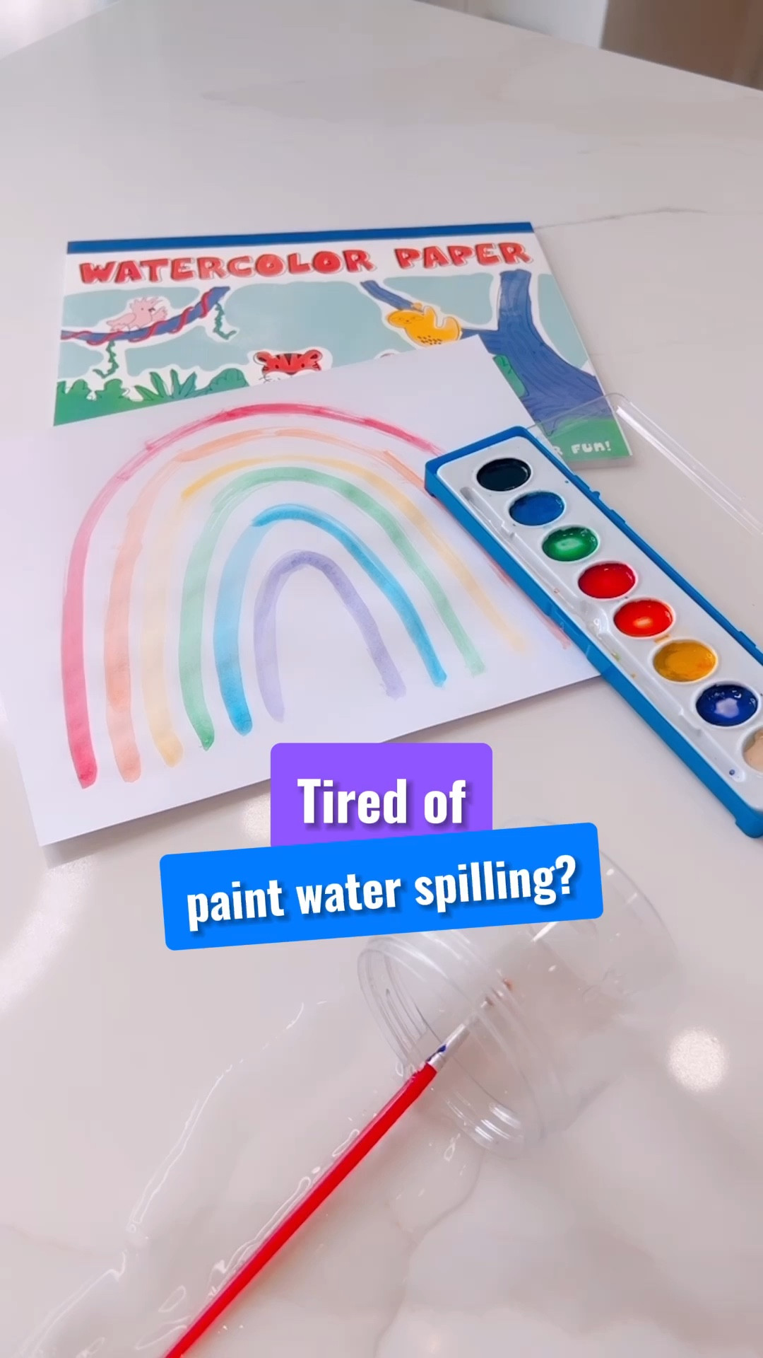 Painting Fun Without the Mess: Try this hack!

Painting with toddlers can be a delightful, but messy adventure. Keep the creativity flowing without the clean-up chaos with this No-Spill Paint water hack, especially for little artists!

Why You'll Love It:

🤩 Mess-Free Fun
🦄 Easy to Do
⭐️ Encourages Creativity 

Perfect For:
Home art projects, Preschool activities and Playdates and parties. 

Tag me if you try it. 💜

#Sensationallyot #ParentingTips #ToddlerIndependence #sensorysandbin #sandbin #sensoryplaybin #littlemermaid #kidsgift #finemotorskills 