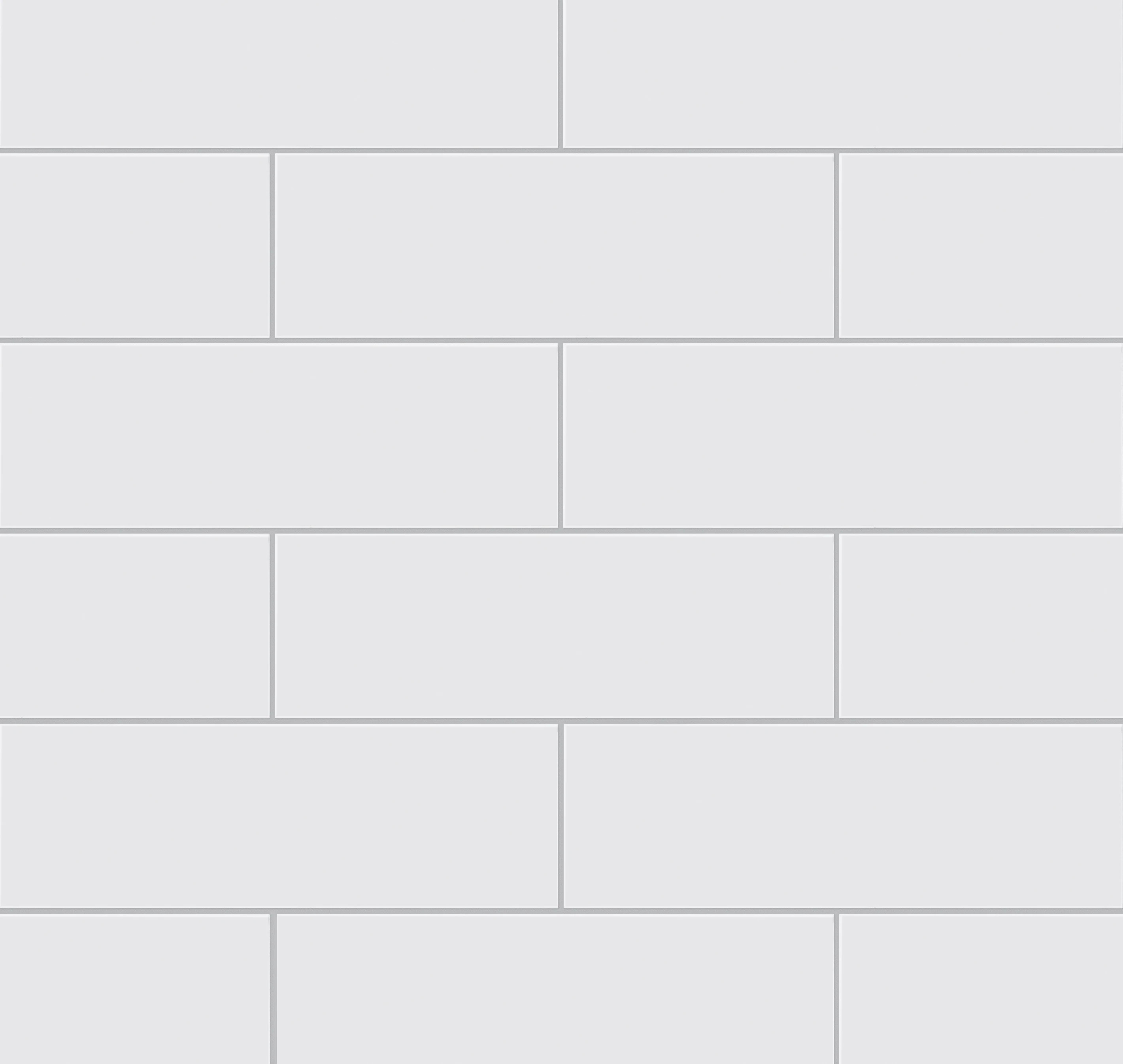 Satori Hudson Brilliant White 4-in x 12-in Glossy Ceramic Subway Standard Wall Tile 0.32-sq ft Pi... | Lowe's