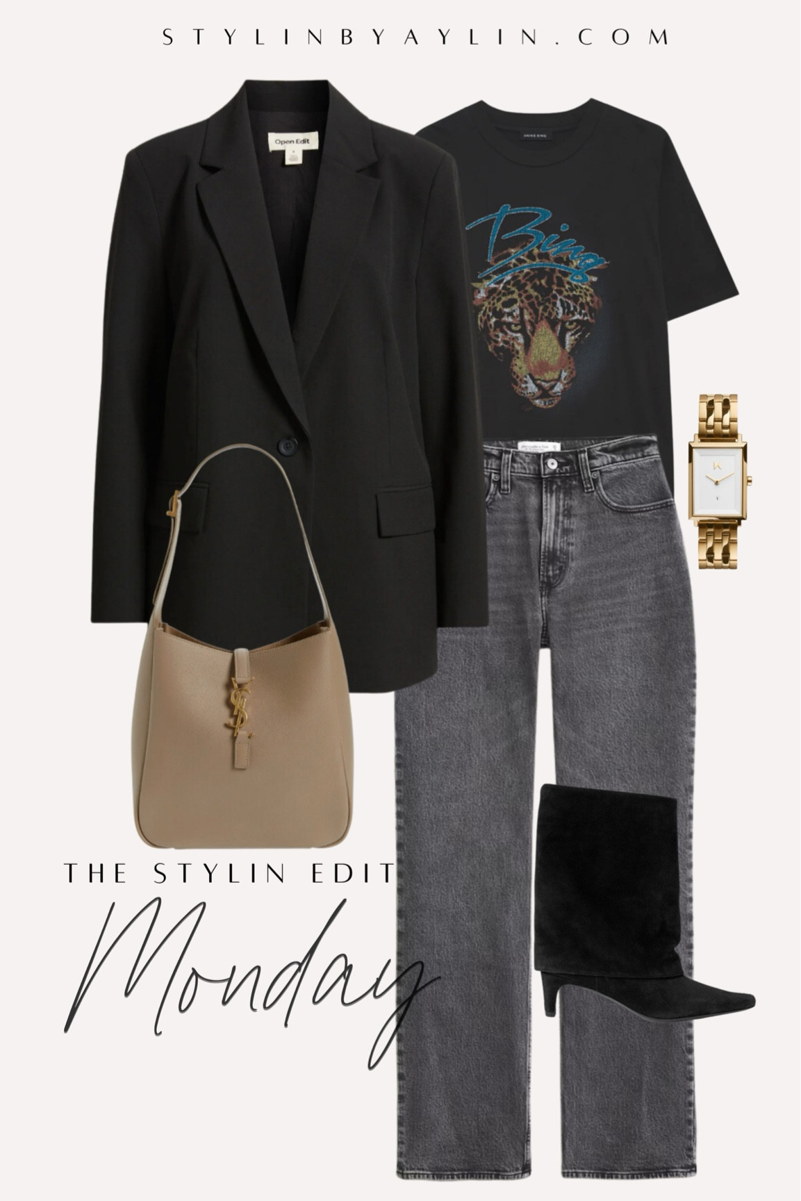 Outfits out the week- Monday edition, casual style, workwear, accessories, StylinByAylin 

#LTKfindsunder100 #LTKstyletip