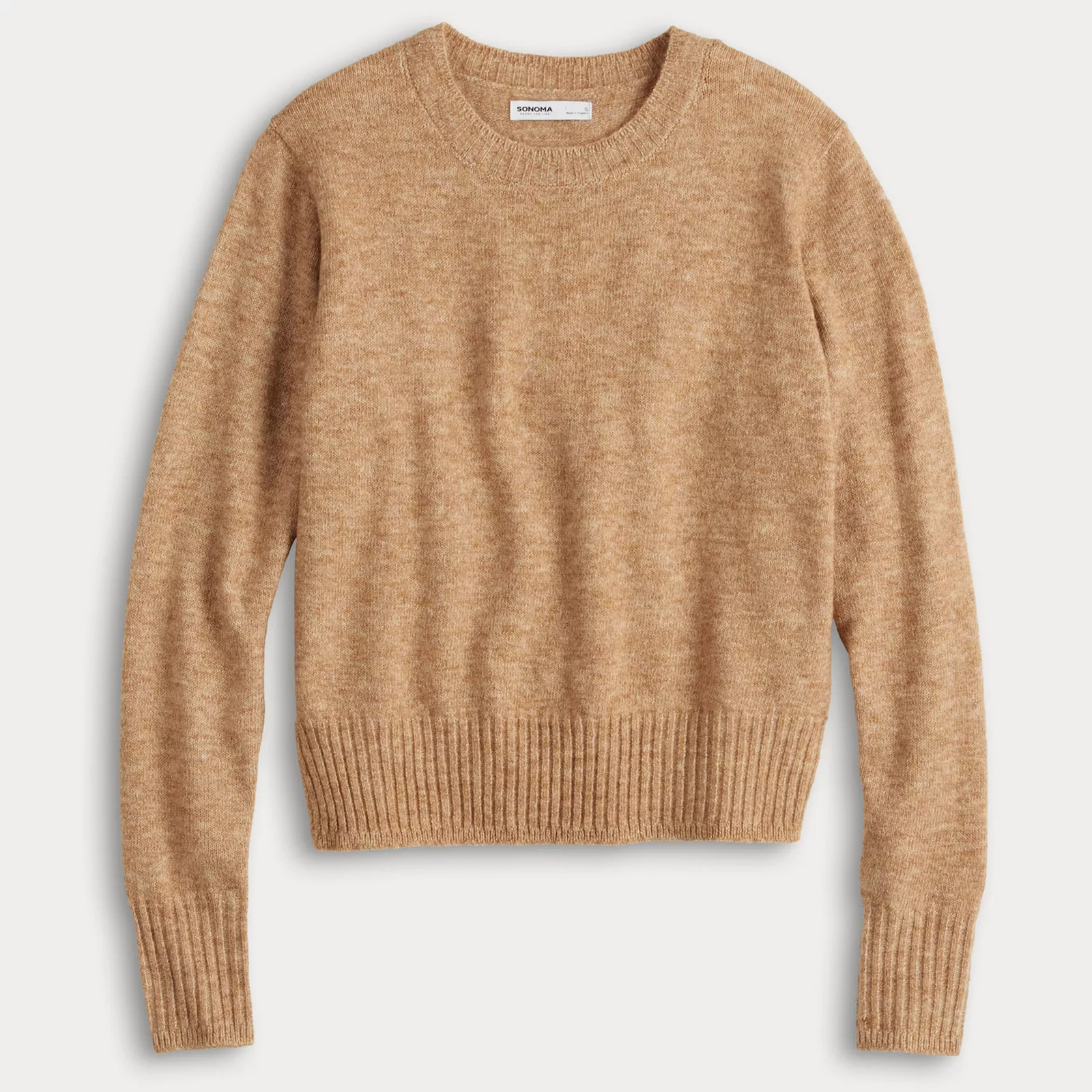 Women's Sonoma Goods For Life® Crewneck Sweater, Size: Small, Black Sapphire | Kohl's