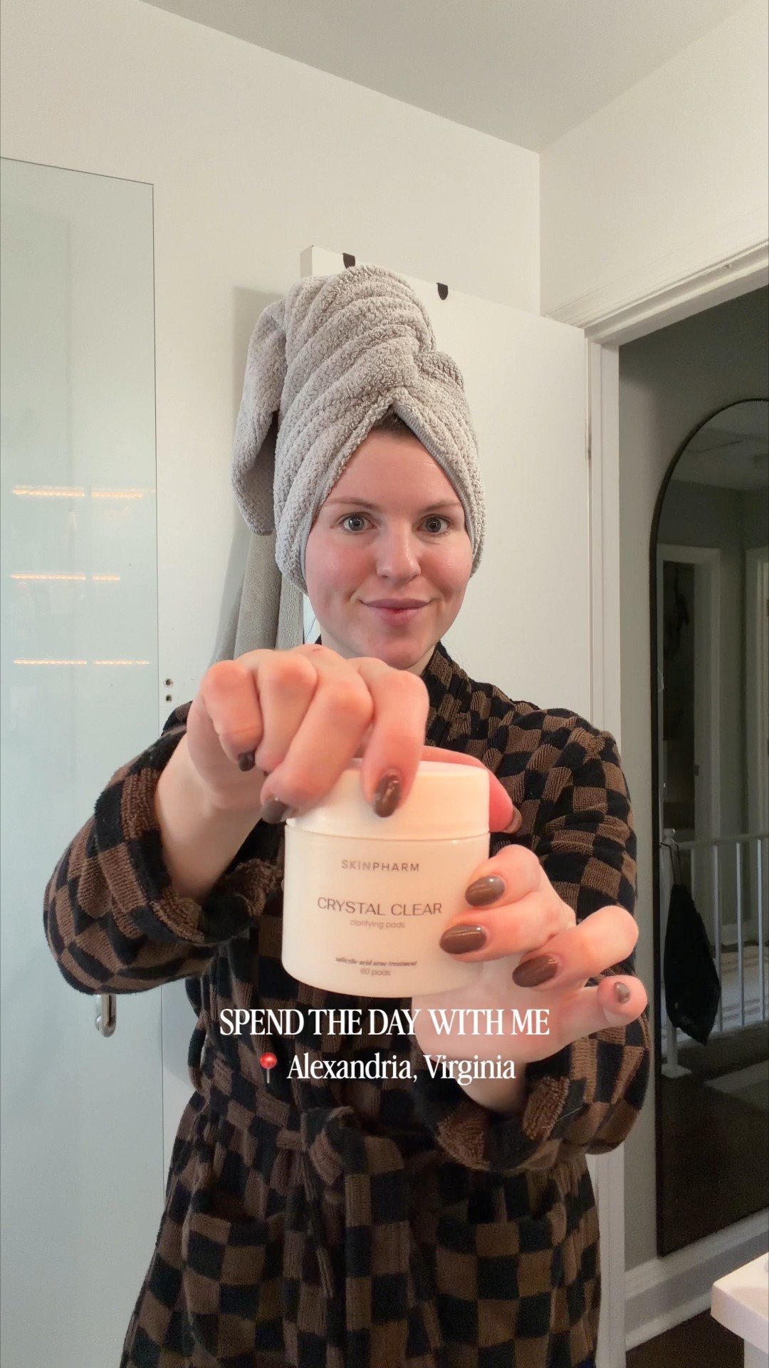 Day in the life vlog: skin pharm skincare, robe + hair towel, spanx set, k18 hair

#LTKmomlife #LTKgrwm #LTKdayinmylife