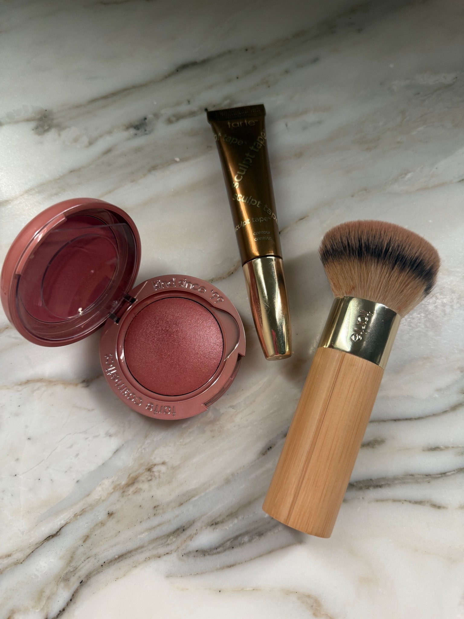 Code FAM35

Warm bronze sculpt tape 
Strawberry bliss blush 

#ad #tartepartner @tartecosmetics