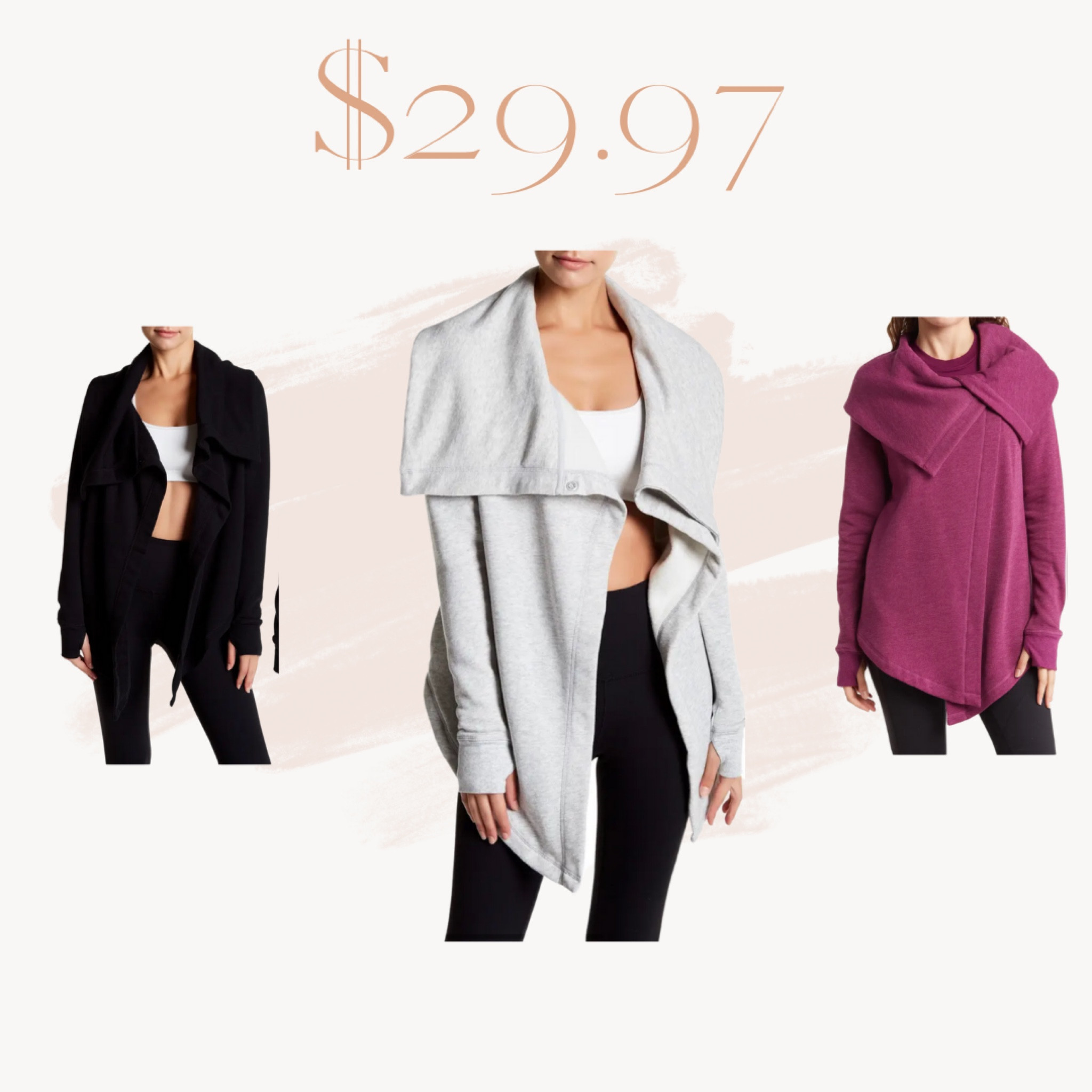 Cozy wrap jacket 
Sale | zella wrap jacket | fitness wear | 

#LTKunder50 #LTKsalealert #LTKstyletip