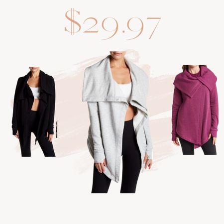 Cozy wrap jacket 
Sale | zella wrap jacket | fitness wear | 

#LTKunder50 #LTKsalealert #LTKstyletip