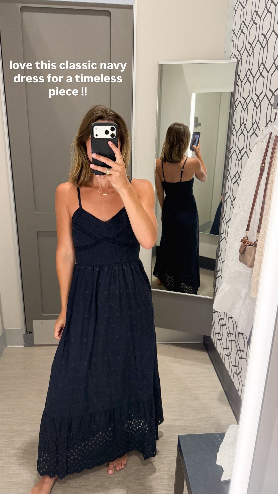 this dress is on sale and holy cow she’s so pretty up close! 🤩
-
navy dress, classic dress, summer style, target haul, target sale

#LTKSaleAlert #LTKTravel