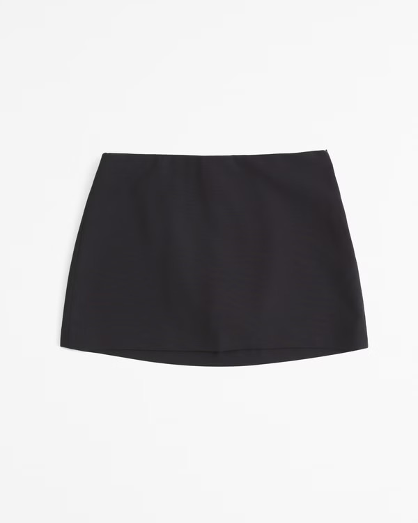 The A&F Scarlett Mid Rise Mini Skort | Abercrombie & Fitch (US)