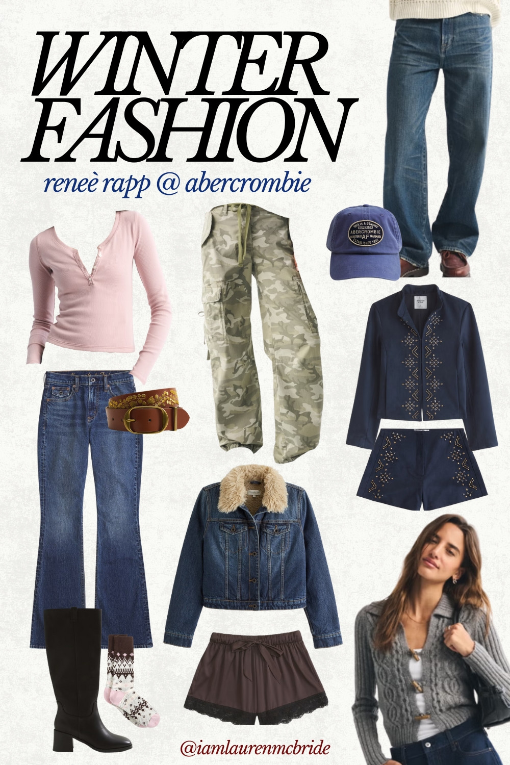 Winter fashion inspiration from the Reneé Rapp Abercrombie Archival Colletions 

 #LTKGiftGuide #LTKHoliday #LTKFindsUnder100